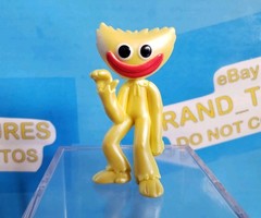LOT OF 2 POPPY PLAYTIME 2.5″ HUGGY WUGGY MINI FIGURES Smiling Scary EnchantedMob