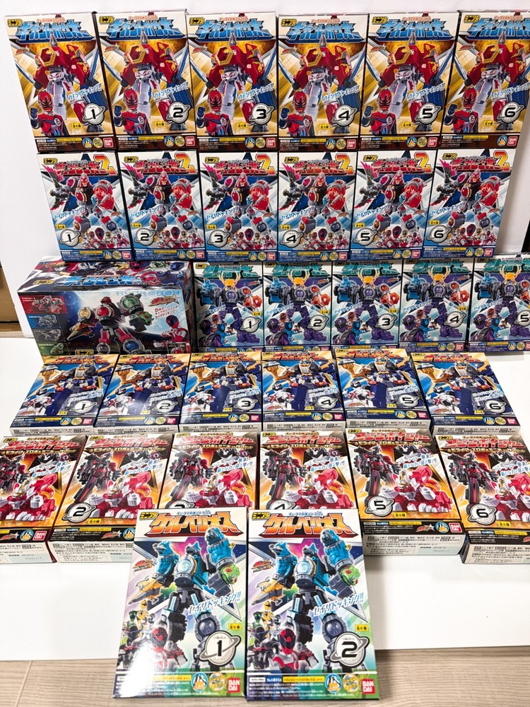 Power Rangers Kyuranger Mini Pla complete 37 BOX Set Plastic model kit FedEx DHL