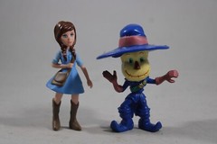 Bandai Legends of Oz Dorothy Returns Classic Friends Scarecrow Figure Lot