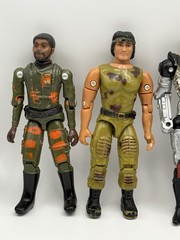 Vtg 80s Gi Joe, American Defense Remco, Starcom, Kenner MASK, Mattel Lord Dreads