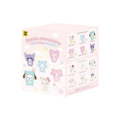 TOP TOY Sanrio Little Bear Planet Plush Pendant Blind Box White Bear Kuromi New