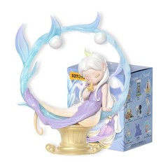 Collectible Kawaii Blind Box Toy – 52TOYS Sleep Dreamland Elves, 5.9 Inch Room D