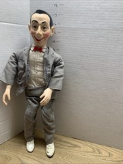 Vintage 1987 Pee-Wee Herman Talking Pull String 18” Doll Peewee Voice Distorted