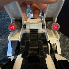 2002 HASBRO TOMY ZOIDS WHITE LIGER ZERO ROBOT ACTION FIGURE *Incomplete*