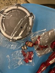 No Box Hot Toys MMS213 Iron Man 3 Mark XXXIII 33 Silver Centurion Used