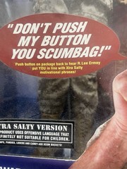 Xtra Salty Gunnery Sgt. R. Lee Ermey 12” Sound Figure Full Metal Jacket NEW BATT