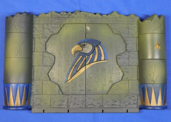 THE MUMMY MOVIE FIGURE LOT 1998 TOY ISLAND WITH PLAYSETS