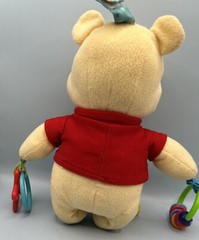 Disney Babies Winnie The Pooh Plush Rattle Sensory Crib Toy Plush