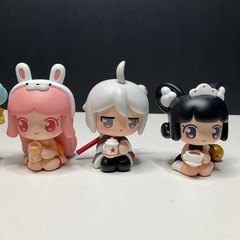 MiniToys Mini Toys Tea Time Series Figure Lot of 9 Multiple Series Blind Boxes