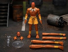 Street Fighter II Dhalsim 1/12 Scale Action Figure Toy Licensed by Capcom