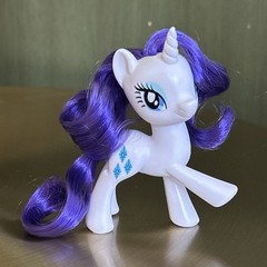 My Little Pony “RARITY” (Rainbow Roadtrip 2019) Brushables G4 FIM