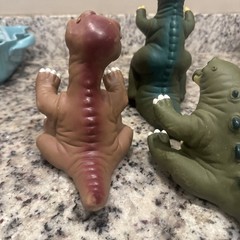 The Land Before Time Hand Puppets 1988 Pizza Hut Lot Of 4