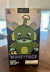 New Lil Woof Pack Culturefly Universal Monsters Mystery Vinyl Plush Bag Clip HTF