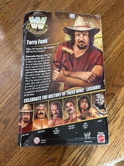 NIB!! 2010 WWE LEGENDS TERRY FUNK ~ SERIES 2 ACTION FIGURE