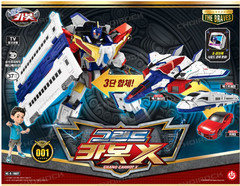 Choirock Hello Carbot The Braves GRAND CARBOT X Robot Train figure X-Cube Pack