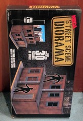 NECA Originals Street Scene Diorama For 30 Action Figures Day & Night SEE DESC.