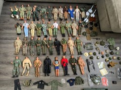 G.I. Joe Vintage Figure & Accessory Lot — 1990s / Early 2000s — Huge Collection