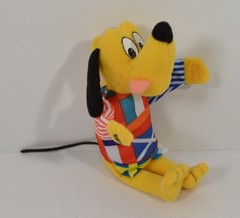RARE 2000 Pluto 6.5″ McDonald’s EUROPE Plush Hand Puppet Disney Disneyland Paris
