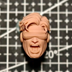 1/12 1/10 1/18 Scale The Cyclops Man Head Sculpt Unpainted Fit 6″ ML SHF Neca