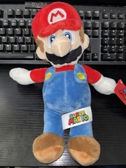Super Mario Bros. Large 14″ Plush Official Nintendo Game Toy Stuffed Used W/Tags