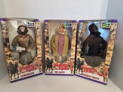 Set 3 1998 KENNER 30th PLANET OF THE APES 12″ CORNELIUS GENERAL URSUS DR. ZAIUS