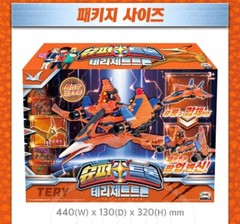 Supertron Tery Jet Tron Pteranodon Dinosaur Jet plane Transforming Robot 2023