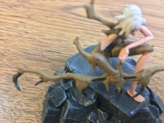 Battleborn Gearbox 2K THORN Figure Rare On Stand Battle Born Toy