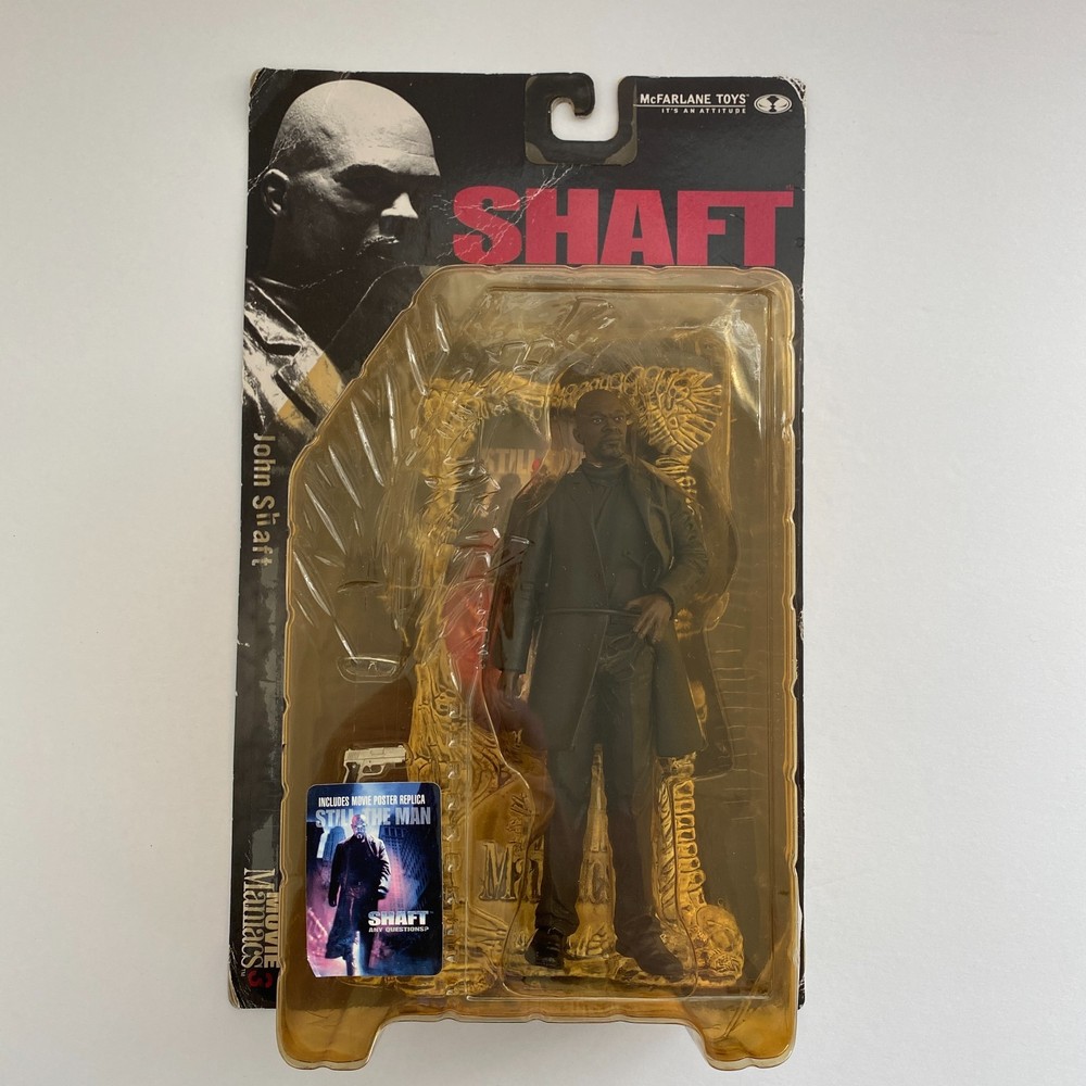 Shaft Action Figure Mcfarlane Movie Maniacs Maniacs 1999 Samuel L. Jackson