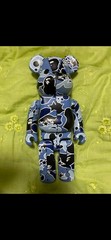 Medicom Toy BE@RBRICK BAPE 400% Authentic Bearbrick Limited Edition