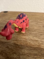 Dinosaur Pink T-Rex Cafe ROCKSY The Apatosaurus 3.5” Figure Plastic Toy
