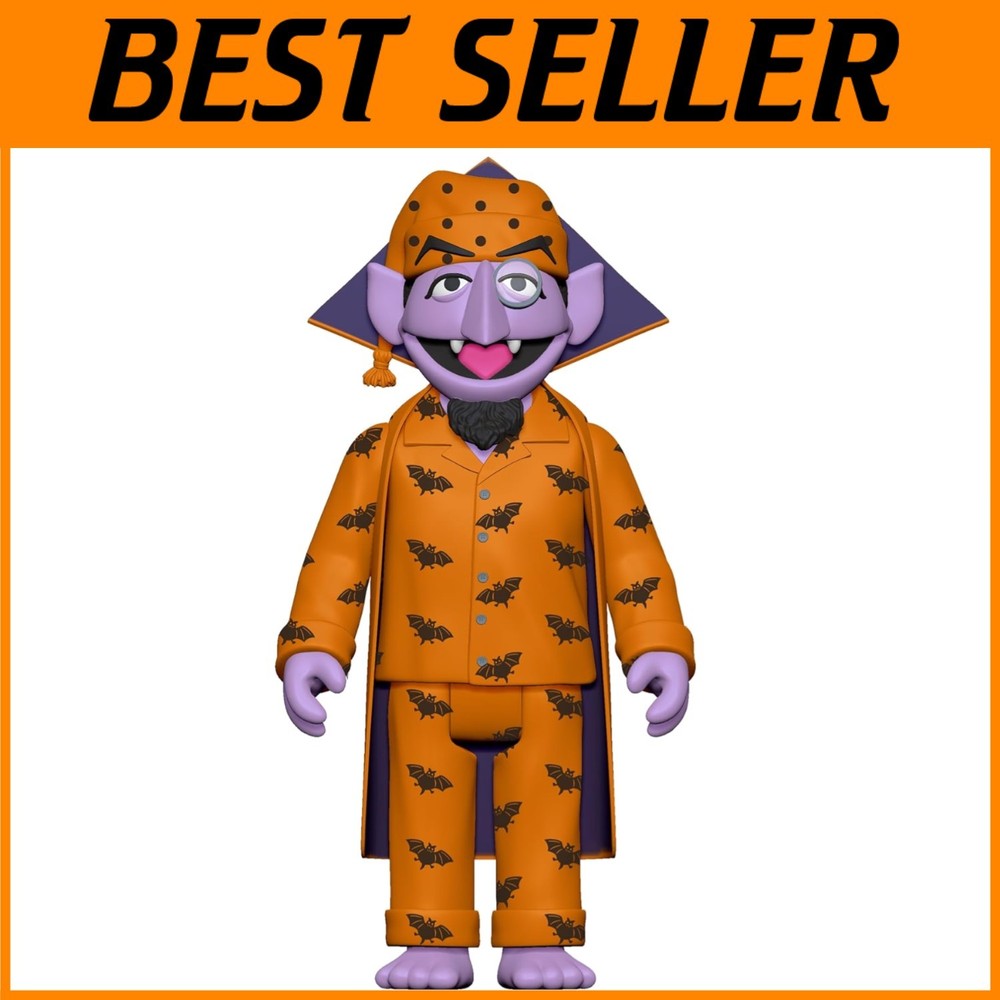 Count Von Count ReAction Figure – Sesame Street Collectible