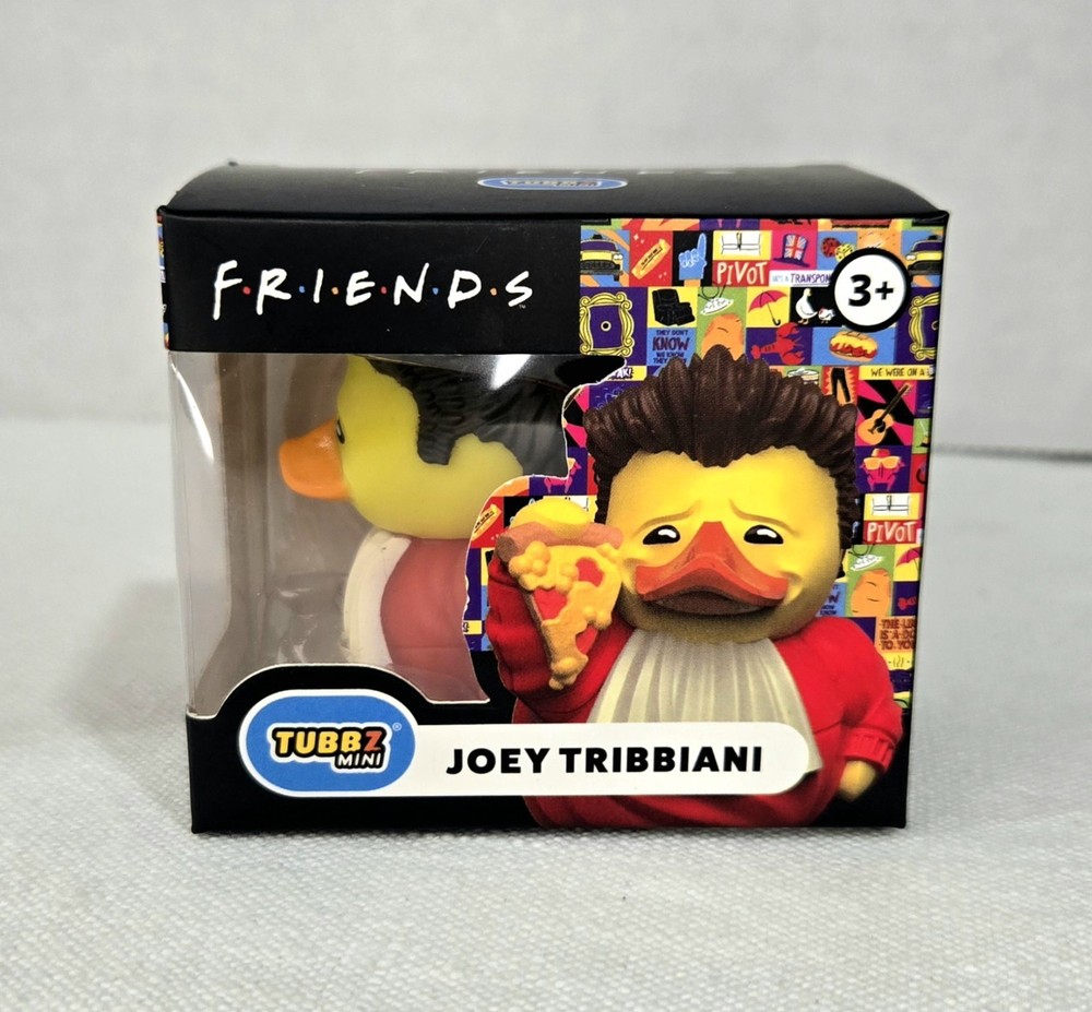 TUBBZ Friends Joey Tribbiani Boxed Duck Vinyl Figure – Official Collectible