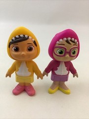 Cocomelon Baby Shark Character Family Figures Set Lot of 6 Mini Doll Toys