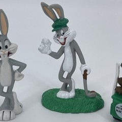 Vintage Looney Tunes Bugs Bunny Golfer PVC Wile E. Coyote Golfer 1994 Applause