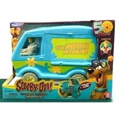 Scooby-Doo Mystery Machine Fred Figure Playset Plastic Toy Blue Green New
