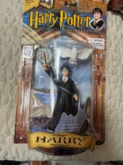 Vintage Harry Potter Mattel Figure Lot 8 Sealed Snape Ron Hermione Dobby Malfoy