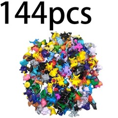 NEW 144 Pokemon Mini Figure Toys Pikachu Action Figures | Kids Gift |Party Favor