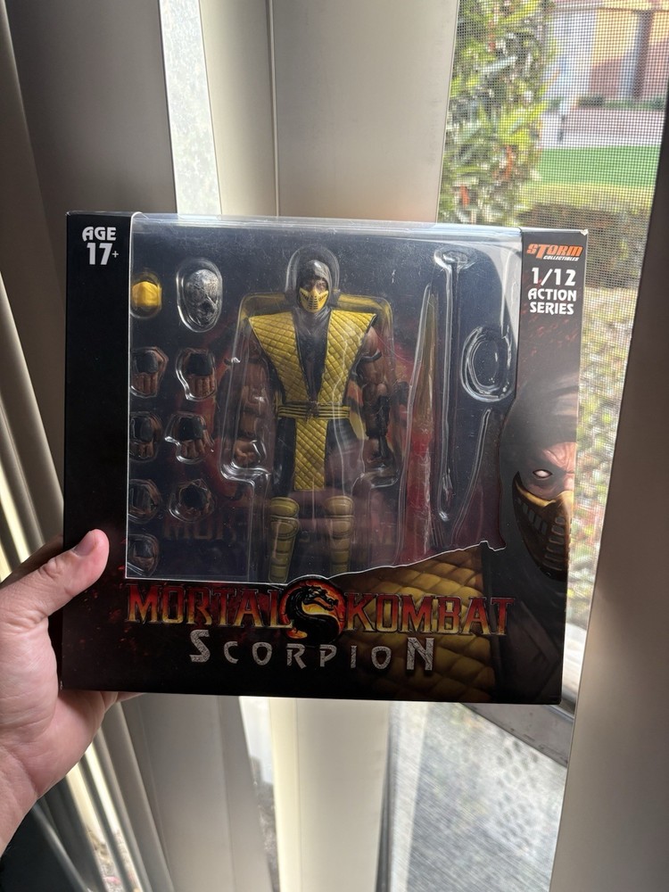 storm collectibles mortal kombat scorpion