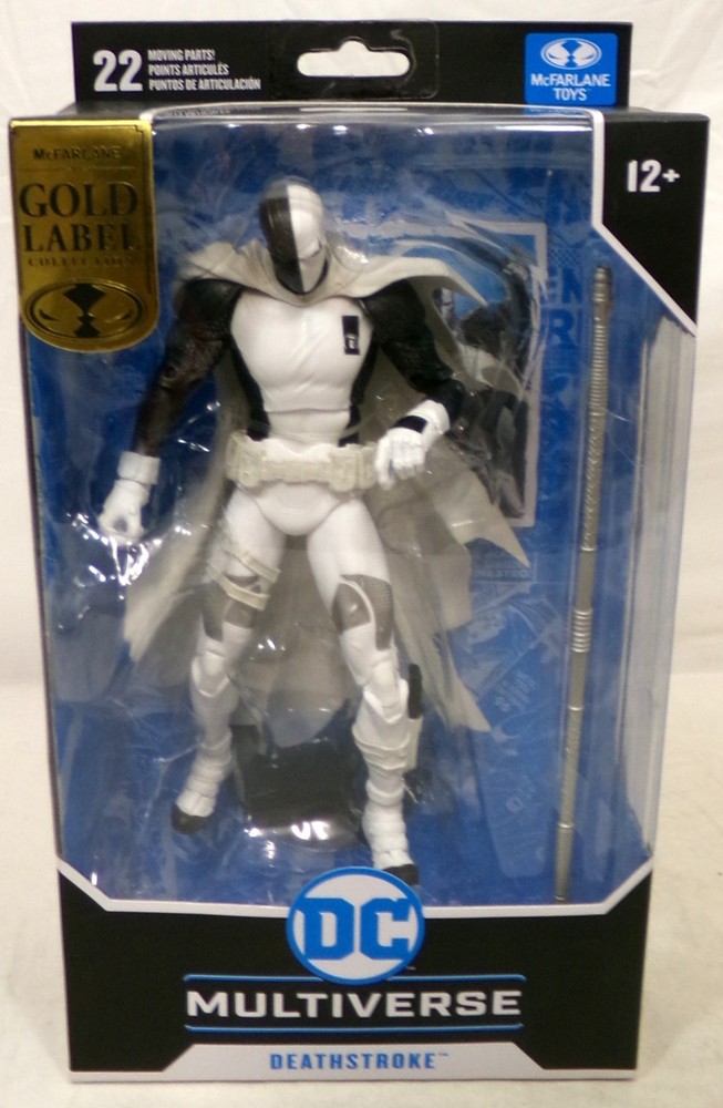 2022 McFarlane Toys DC Multiverse Gold Label Defiance Deathstroke 7″ Figure New
