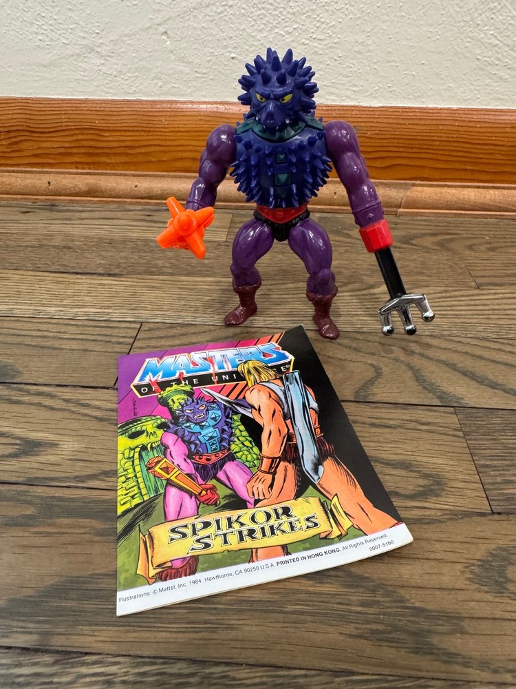 Vintage Masters of the Universe Spikor complete