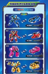 Miniforce Pixelpower PIXEL HYPER KING 4-Integration Robot Volt Semi Lucy Maxbot