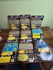 Star Trek Playmates Voyager Lot x9 Janeway Kim Tuvok Torres Hazon Figures MOC