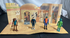 1978 Star Wars Sears Cantina Adventure Set w/ Blue Snaggletooth, other figures