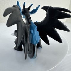 Vtg Nintendo Blue MEGA CHARIZARD X Pokemon TOMY 2.5″ Articulated Mini Figure