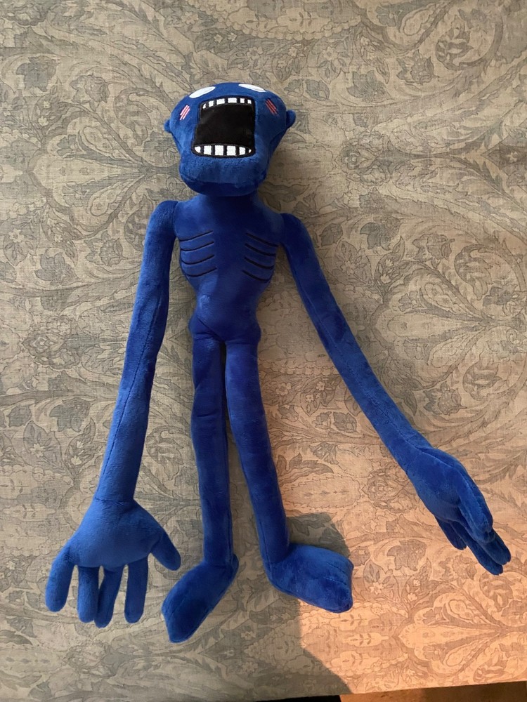 Siren Head BluePlush Toy Poprore Cartoonish Scary Soft Stuffed Figure