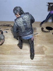 Lot Of 3 Walking Dead McFarlane Toys 9-10in Action Figures Rick Daryl & Micronne