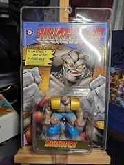 PLACO TOYS ROB LIEFELD YOUNGBLOOD MINI FIGURES BADROCK PHOTON SHAFT COMBAT 1995.