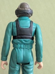 Vintage Star Wars PotF A-wing Pilot Last-17 Kenner Figure w/Blaster