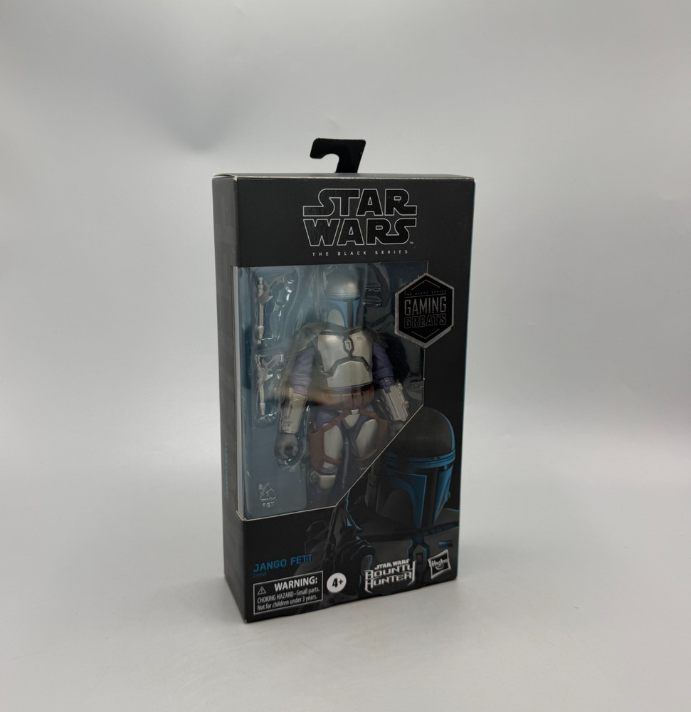 Star Wars Black Series Jango Fett 6″ Figure Gaming Greats Gamestop Exclusive New