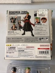 BANDAI S.H.Figuarts One Piece Roronoa Zoro The Raid on Onigashima Fig US SELLER